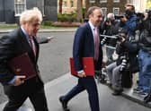 Boris Johnson and Matt Hancock will both face questions from the Covid inquiry (Picture: Leon Neal/Getty Images)