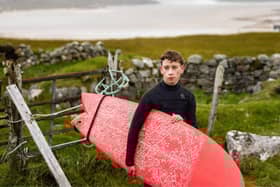 Louis McCartney stars in the new Scottish feature film Silent Roar. Picture: Ali Tollervey