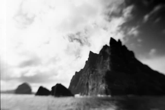 The Broken Land (An Tir Briste) brings together a series of images made on the Isle of Skye and the St Kilda Archipelago in 2012.