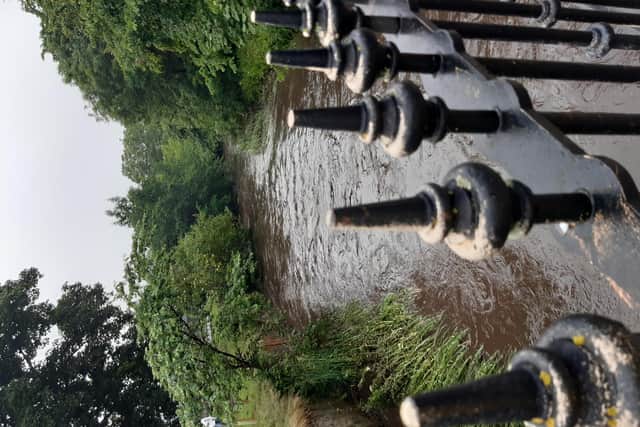 The Water of Leith at the Falshaw Bridge in Stockbridge