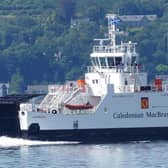 The £12.3m MV Catriona, which serves Arran, is one of CalMac’s pioneering diesel-electric hybrid ferries