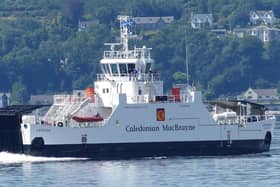 The £12.3m MV Catriona, which serves Arran, is one of CalMac’s pioneering diesel-electric hybrid ferries