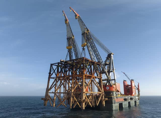 Owners of oil and gas installations and pipelines have a legal responsibility to decommission their offshore infrastructure at the end of a field’s economic life, including removal of rigs, pipes and other equipment and capping off wells. In 2021 a tenth of oil and gas expenditure on the UK Continental Shelf went on decommissioning, with the proportion rising this year to 14 per cent this year and expected to reach 19 per cent by 2031. Picture: Coen de Jong
