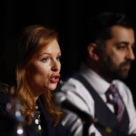 Are SNP leadership candidates Kate Forbes and Ash Regn trying to counter a conspiracy or create one? (Picture: Jeff J Mitchell/Getty Images)