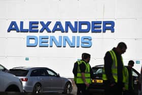 Alexander Dennis has announced it plans to close down its Falkirk area operations to relocate to one single base in Scarborough  (Picture: Michael Gillen, National World)