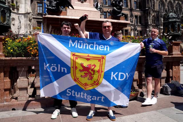 Scotland fans are already gathering in Munich for Scotland's big game against hosts Germany in the opening match of the Euro 2024 on Friday June 14
