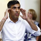 Rishi Sunak at an event in Edinburgh, as part of the campaign to be leader of the Conservative Party and the next prime minister. Picture date: Saturday August 6, 2022.