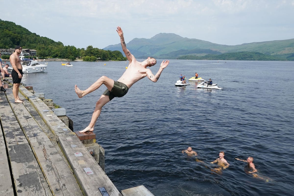 New 34.8C Scottish temperature record set in Borders - nearly 2C above previous high