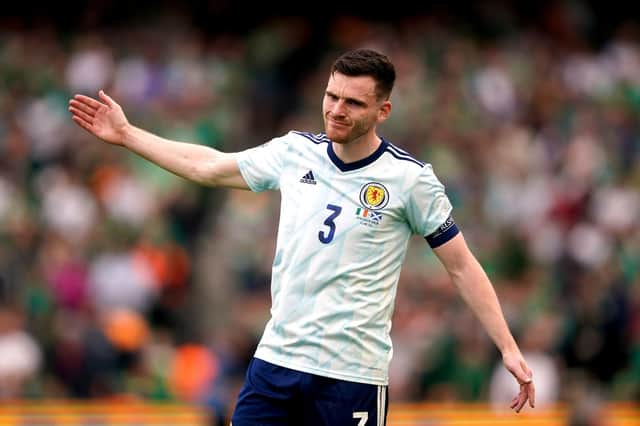 Andy Robertson said Scotland need to press the reset button again.