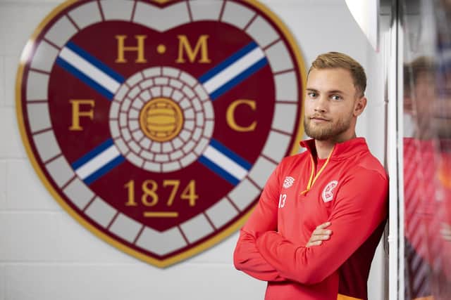 Nathaniel Atkinson is confident ahead of Hearts' trip to Greece despite trailing 2-1 to PAOK ahead of the Europa Conference League play-off 2nd leg. (Photo by Ross MacDonald / SNS Group)