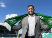 Lee Johnson takes charge of his first competitive Hibs game on Saturday. (Photo by Mark Scates / SNS Group)
