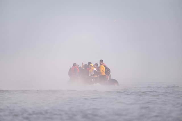 Some of those who cross the English Channel may end up living in conditions of modern slavery or worse (Picture: Sameer Al-Doumy/AFP via Getty Images)