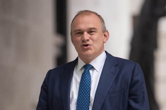 Liberal Democrat leader Sir Ed Davey