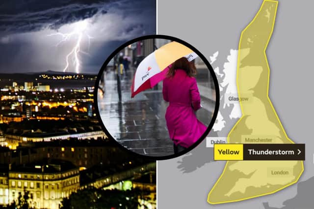The country is bracing itself for potential floods, lightning strikes and strong winds.
