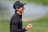 Thorbjorn Olesen acknowledges the crowd on the ninth green during the first round of the Betfred British Masters hosted by Danny Willett at The Belfry in Sutton Coldfield. Picture: Richard Heathcote/Getty Images.