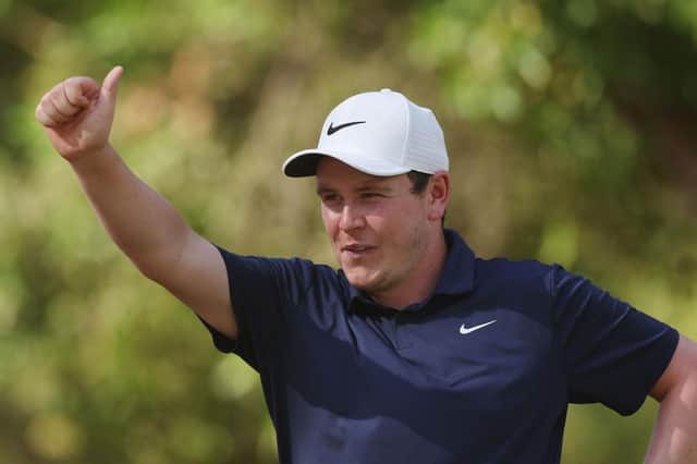 Bob MacIntyre has been pleased with the early benefits of being based in Floirda at this time of the year after barely being able to pick up a club at home in Oban due to the recent wet weather. Picture: Oisin Keniry/Getty Images.
