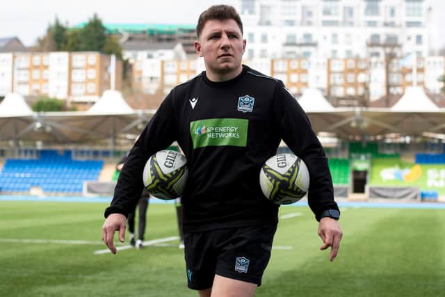 Duncan Weir was part of the Glasgow Warriors side which won the Pro12 final in 2015. (Photo by Ross MacDonald / SNS Group)