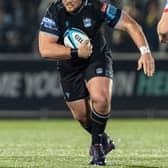 GLASGOW, SCOTLAND - NOVEMBER 25: Zander Fagerson in action for Warriors during a BKT United Rugby Championship match between Glasgow Warriors and Ulster at Scotstoun Stadium, on November 25, 2023, in Glasgow, Scotland. (Photo by Ross MacDonald / SNS Group)