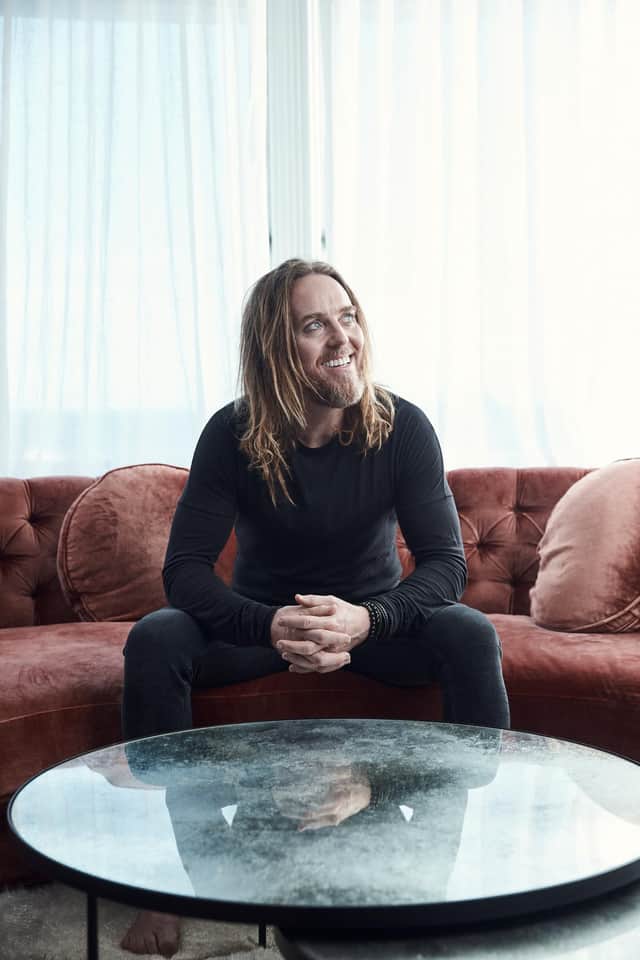 Tim Minchin, born in Northampton, England and raised in Perth, Western Australia, now lives with his family in Sydney.