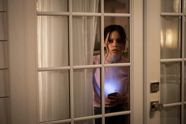 Jenna Ortega in a scene from Scream PIC: Brownie Harris/Paramount Pictures via AP