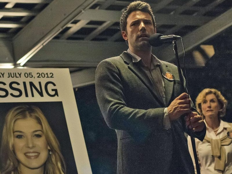 This film is directed by iconic director David Fincher and begins when Nick (Ben Affleck) arrives home one day to find his wife has gone missing days after it became apparent their marriage was crumbling. When the police begin to question her vanishing act, shocking truths come to light.