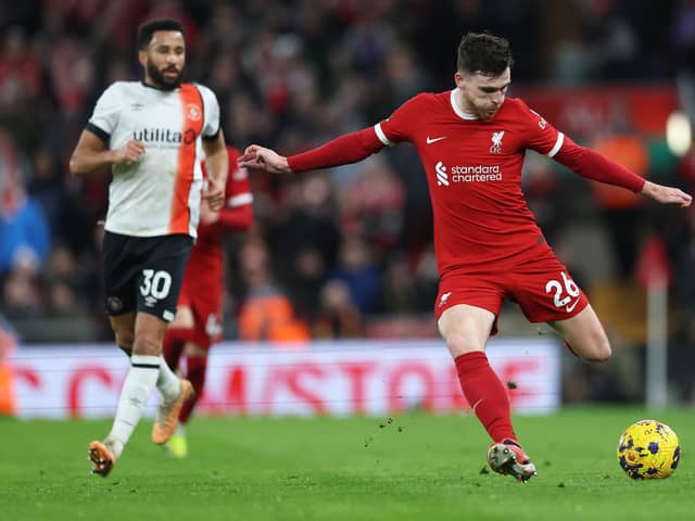 Andy Robertson has been with Liverpool since the summer of 2017.
