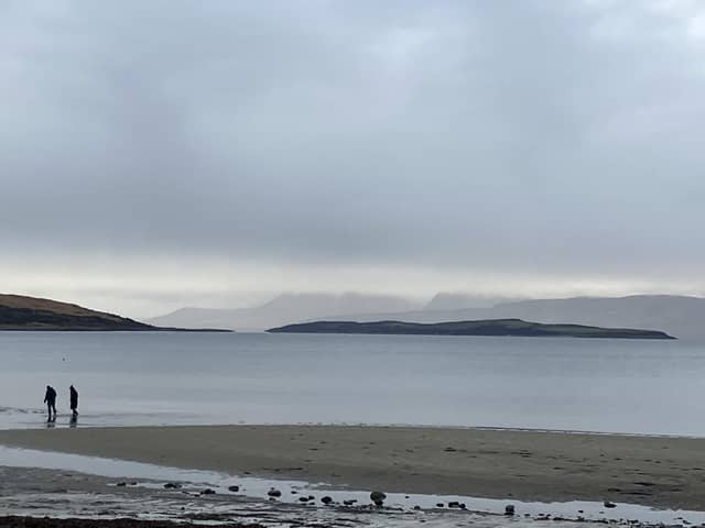 Ettrick Bay, Isle of Bute, January 2023. Pic: J Christie