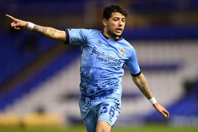 Gustavo Hamer in action for Coventry City. Picture: Getty