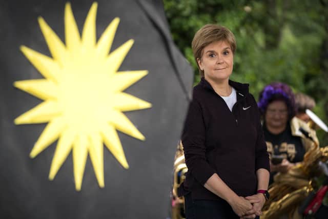 First Minister Nicola Sturgeon has been criticised by environmental groups.