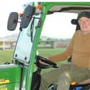 Ernie McGarr, the former Aberdeen, East Fife and Scotland goalkeeper, pictured at the East Fife Community Hub in Methil. He's the groundsman at East Fife. Picture by George McCluskie.