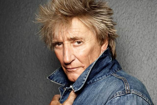 Sir Rod Stewart will be performing at Edinburgh Castle in July.