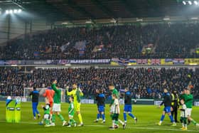 Hibs forward Martin Boyle was on the end of sickening abuse from some Rangers fans during last weekend's Scottish Cup clash.