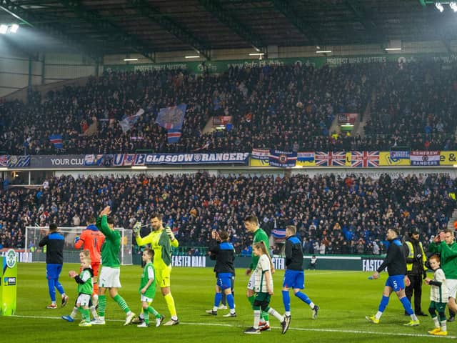 Hibs forward Martin Boyle was on the end of sickening abuse from some Rangers fans during last weekend's Scottish Cup clash.