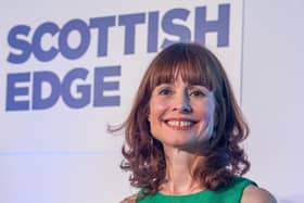 Evelyn McDonald, chief executive of Scottish EDGE, hails the new partnership with THF. Picture: Sandy Young/scottishphotographer.com.