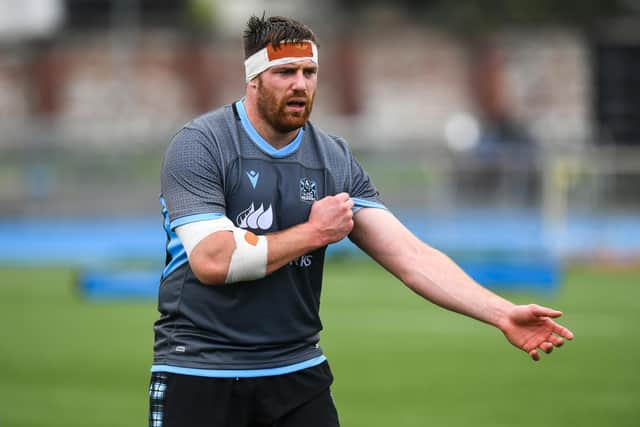 Prop Simon Berghan joined Glasgow Warriors from Edinburgh during the close season. Picture: Ross MacDonald/SNS