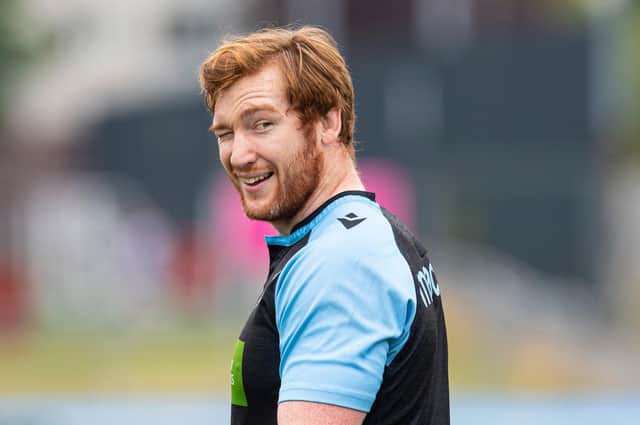 Rob Harley says pre-season training with Glasgow Warriors has been 'brutal'. Picture: Ross MacDonald/SNS