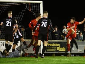 Falkirk were far too strong for Wick Academy at Harmsworth Park.