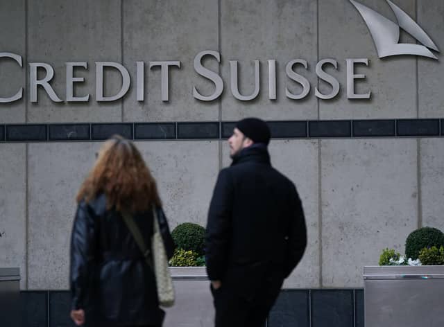 Credit Suisse was snapped up by its Swiss rival UBS at the weekend.