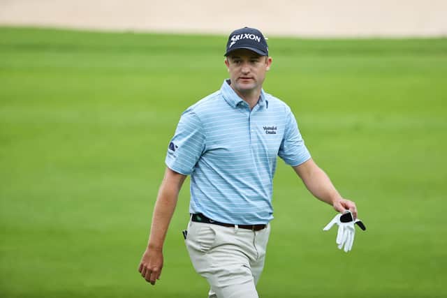 Russell Knox in the first round of the Mayakoba Golf Classic at El Camaleón Golf Club in Mexico. Picture: Hector Vivas/Getty Images