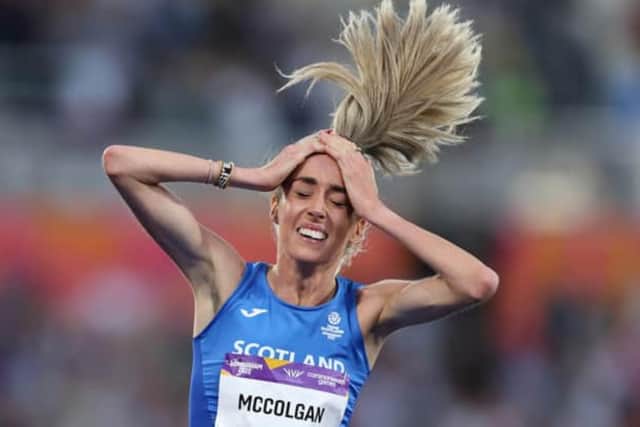 Eilish McColgan set her record in California.