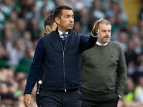 Rangers manager Giovanni van Bronckhorst was unhappy with his team's slackness (Photo by Alan Harvey / SNS Group)