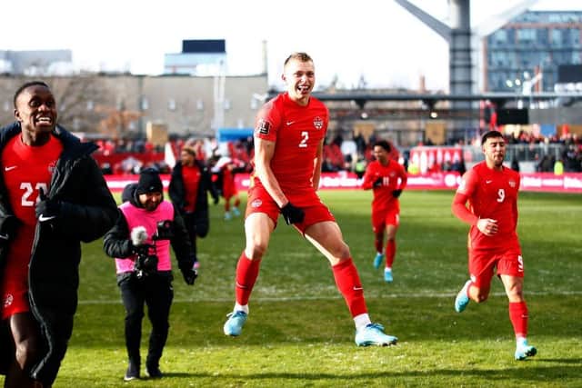 Alistair Johnston helped Canada reach the World Cup. (Photo by Vaughn Ridley/Getty Images)