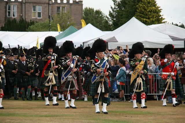 Aboyne Highland Games.