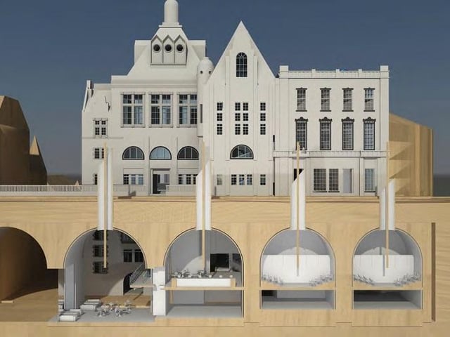 The proposed £30-million refurbished and redeveloped of the library on George IV Bridge would potentially add a community and cultural hub, a café and a rooftop restaurant to the facility. No expected completion date has been revealed as yet and planning permission has not yet been granted.