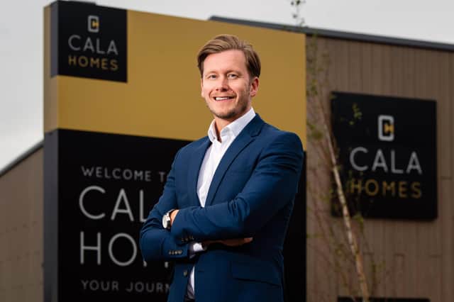 Craig Lynes becomes the new head of Cala Homes East. Picture: Ian Georgeson Photography
