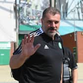 Celtic boss Ange Postecoglou will take charge of his first Old Firm clash at Ibrox on Sunday. (Photo by Craig Foy / SNS Group)
