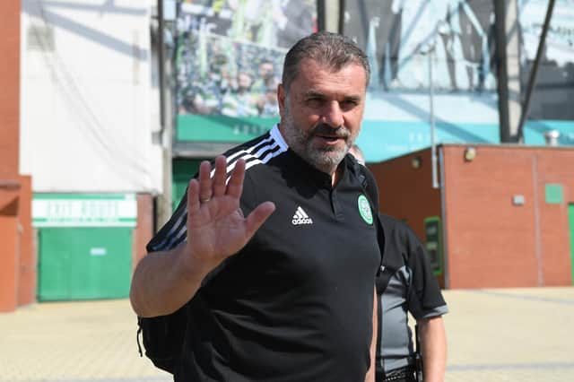Celtic boss Ange Postecoglou will take charge of his first Old Firm clash at Ibrox on Sunday. (Photo by Craig Foy / SNS Group)