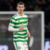 Liam Shaw, pictured in action for Celtic against Real Betis, is closing in on a loan move to Motherwell. (Photo by Alan Harvey / SNS Group)