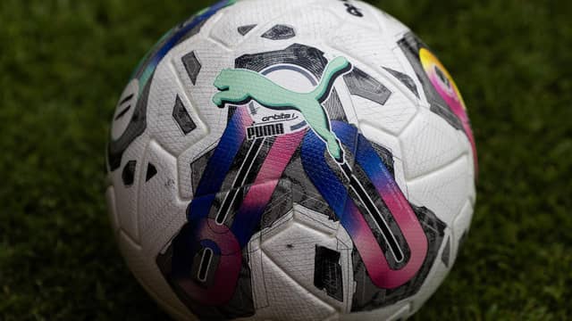 The SPFL have a new ball for the 2023/24 season and will release fixtures on Friday. (Photo by Craig Foy / SNS Group)