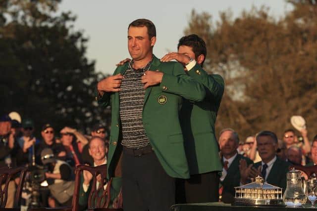 This year marks the 75th anniversary of the Green Jacket being introduced as the winner's prize in the Masters. Picture: The Masters